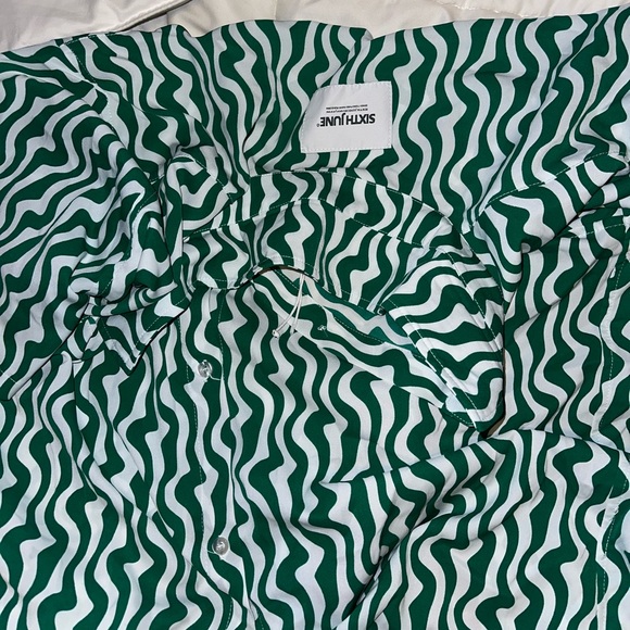 Sixth June printed shirt with open detail back - Picture 4 of 6